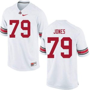 Men's Ohio State Buckeyes #79 Dawand Jones White Nike NCAA College Football Jersey Lightweight BZO3544RK